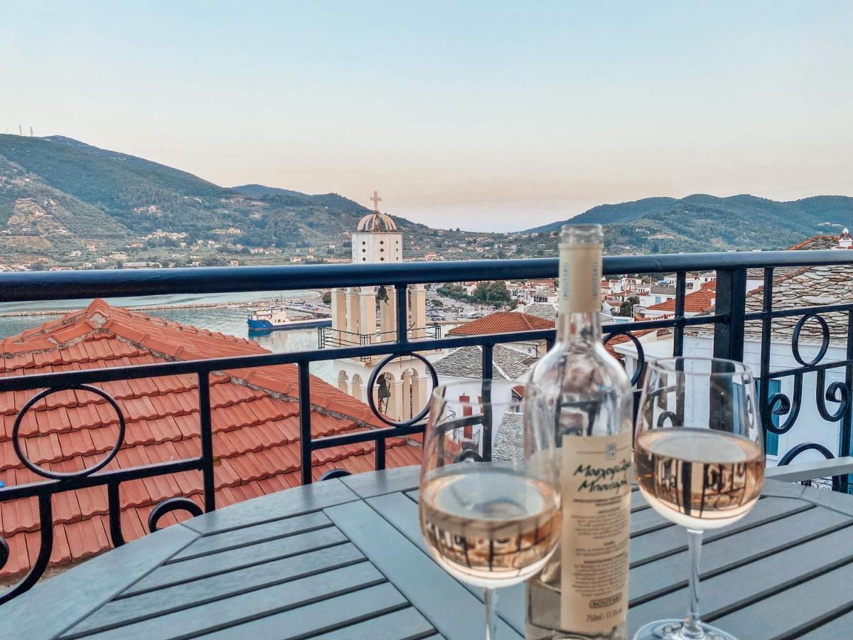 Evageliasvilla Sea View สโกเปลอสทาวน์ ภายนอก รูปภาพ