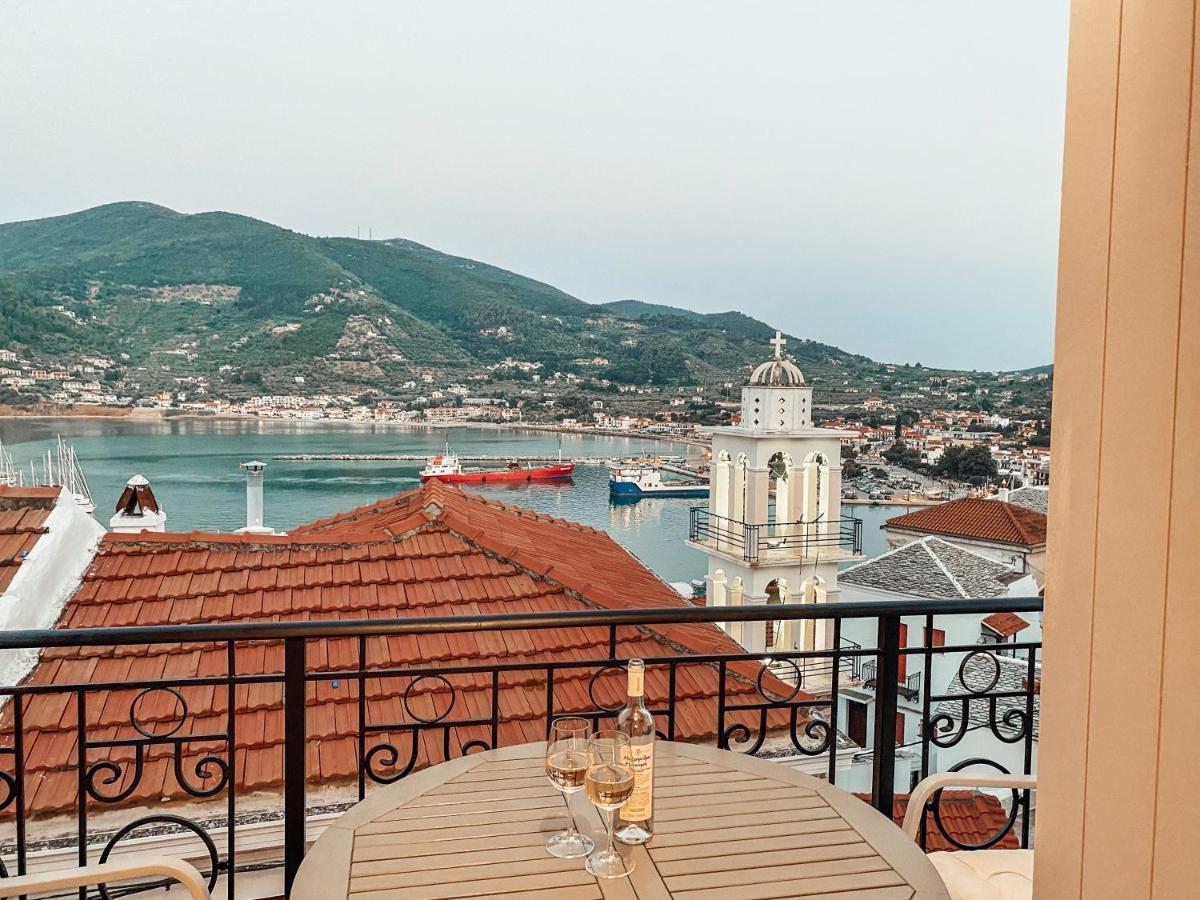 Evageliasvilla Sea View สโกเปลอสทาวน์ ภายนอก รูปภาพ
